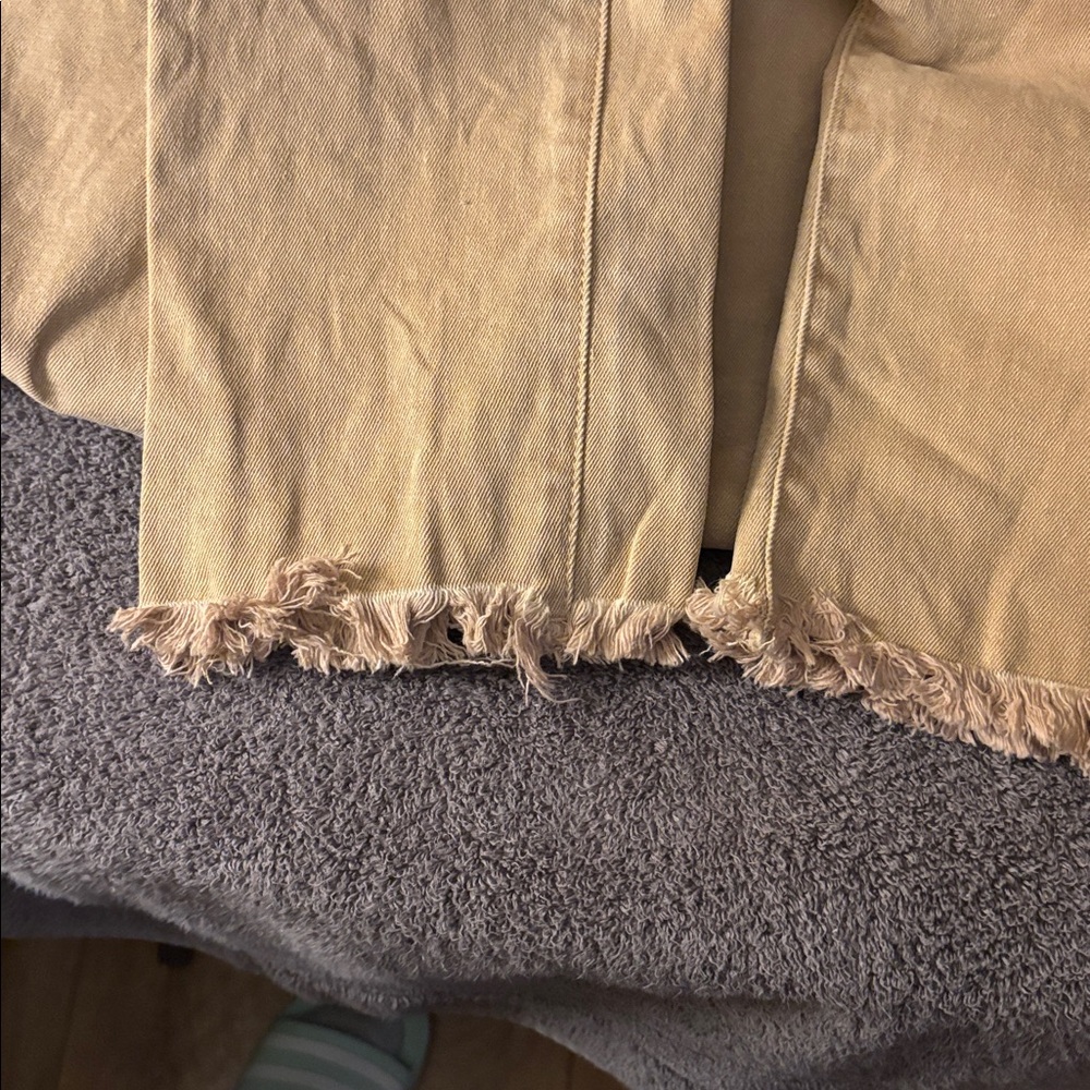 Sidefeel Beige High-Waist Jeans - Picture 5 of 5